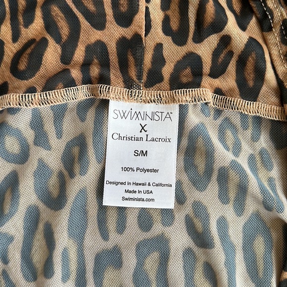 Swiminista X Christian Lacroix beach swim cover up - Picture 3 of 4